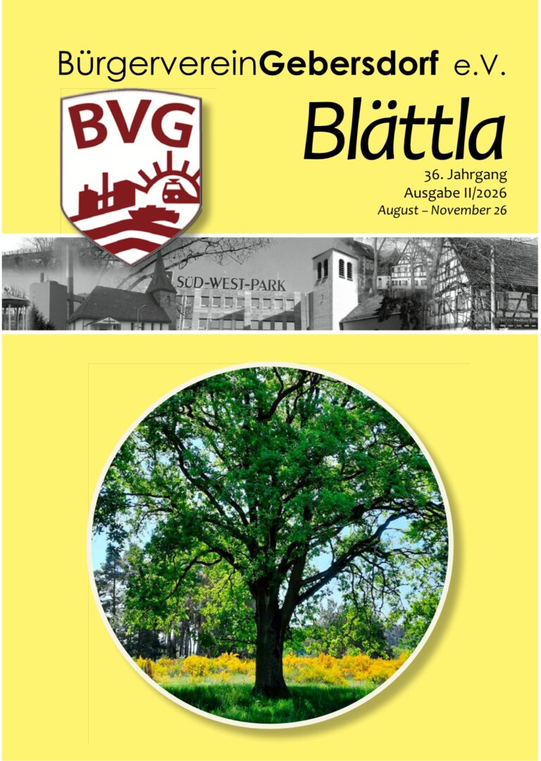 Aktuelles Blättla erschienen (02/2026)